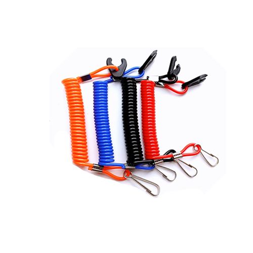 Colored Durable Outboard Coiled Kill Cords For All Types Of Engine