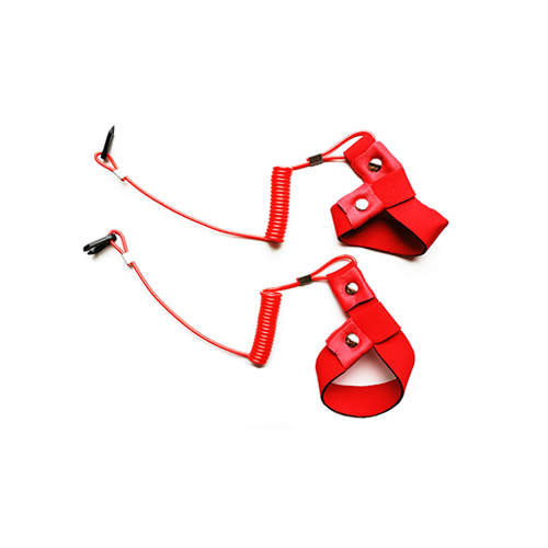 Durable Red Outboard Engine Stop Killcord With Red Soft Wrist Strap