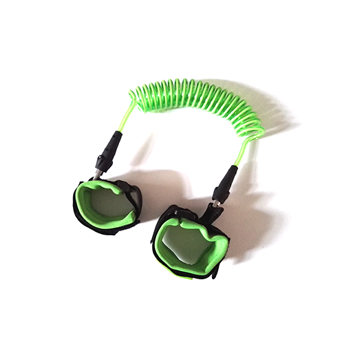 Expanding1.5 Metre Children Safety Belt Fall Protection Tie Down Strap Green Spring